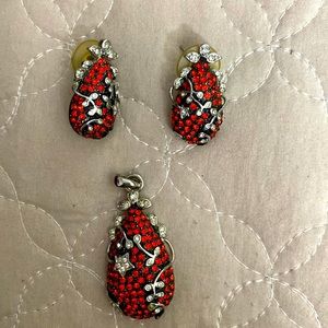 Pendant set. Designer pieces